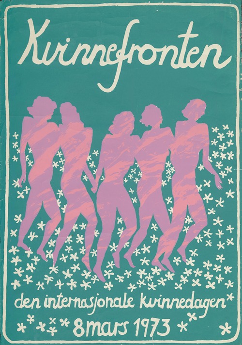 Kvinnefronten – den internasjonale kvinnedagen. 8 mars 1973.