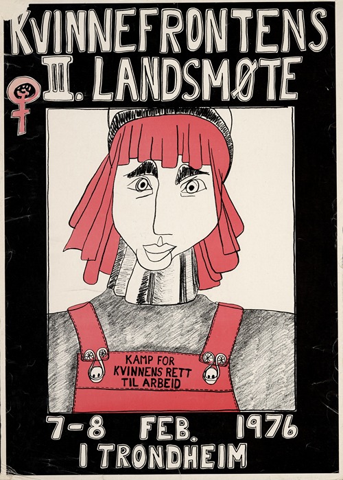 Kvinnefrontens 3. landsmøte 7.-8. feb 1976 i Trondheim