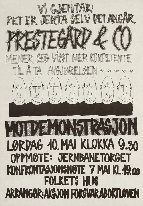 Vi gjentar; Det er jenta selv det angår. Prestegård & Co.mener seg visst mer kompetente til å ta avgjørelsen