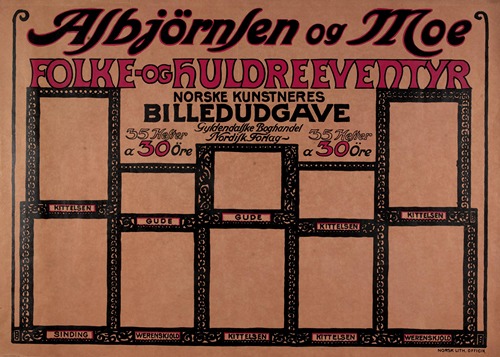 Asbjörnsen og Moe, Folke- og Huldreeventyr