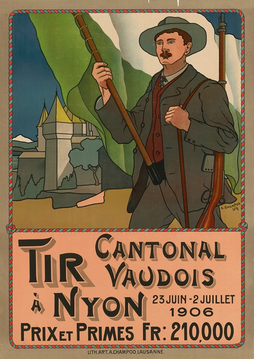Tir Cantonal Vaudois à Nyon 1906