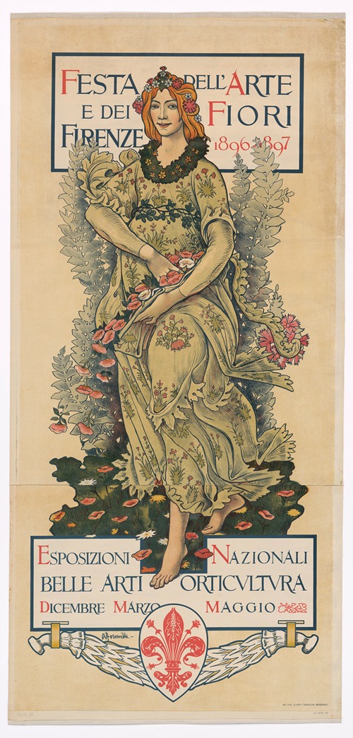 Festa dell’arte e dei fiori Firenze 1896 1897