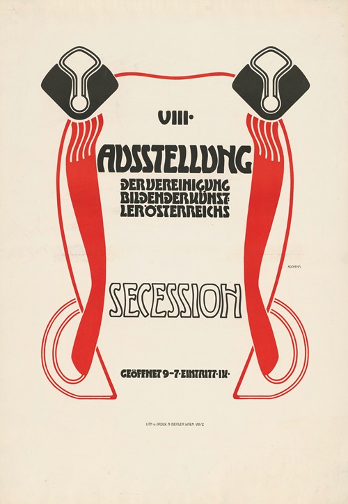 VIII. Ausstellung der Vereinigung bildender Künstler Österreichs. Secession