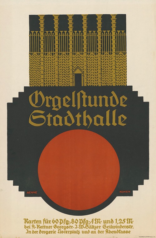 Orgelstunde Stadthalle. Hannover