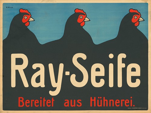 Ray-Seife. Bereitet aus Hühnerei