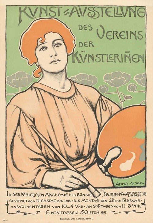 Kunst-Ausstellung des Vereins der Künstlerinnen in der königlichen Akademie der Künste zu Berlin