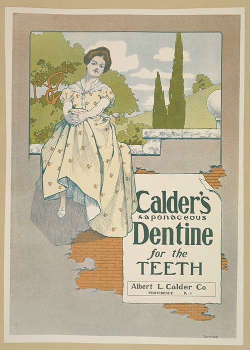 Calder’s saponaceous dentine for the teeth.