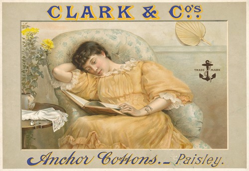 Clark & Co’s Anchor Cottons Paisley
