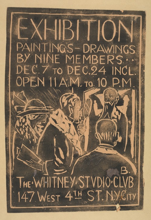 Exhibition paintings-drawings