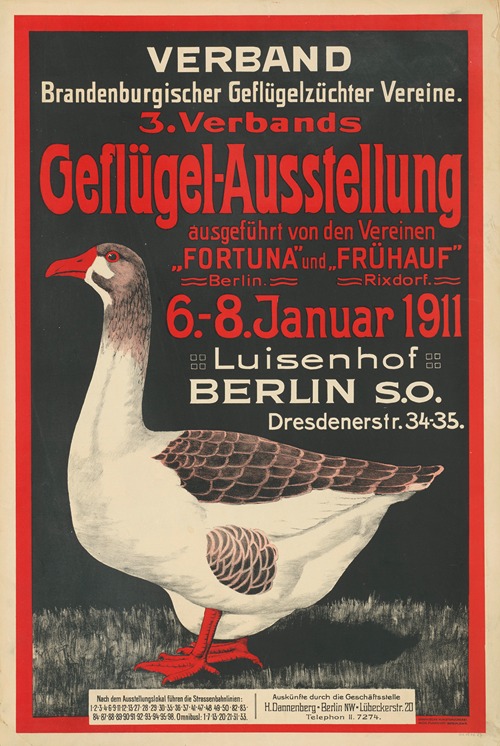 Geflügel Ausstellung, Verband Brandenburgischer Geflügelzüchter Vereine