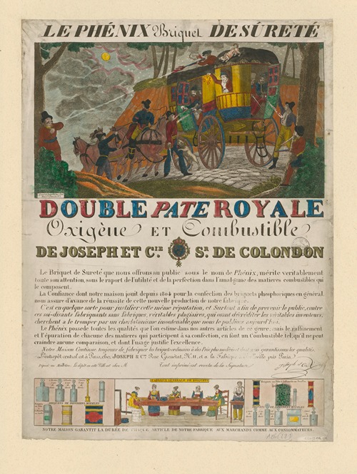 Le Phénix Briquet de Sûreté ; Double Pate Royale