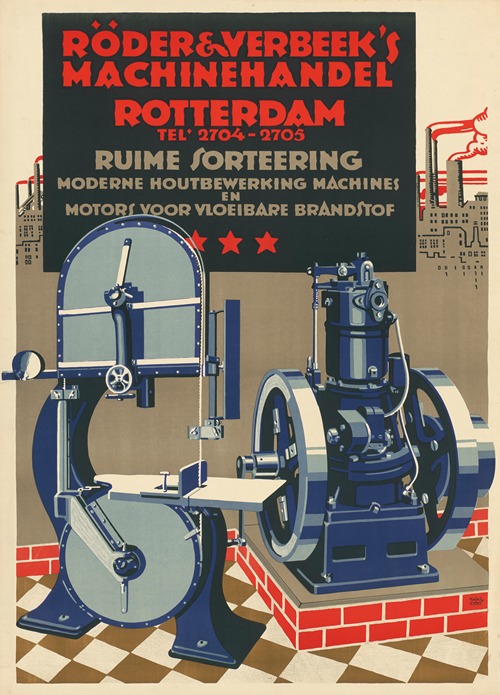Röder & Verbeek’s Maschinenhandel Rotterdam