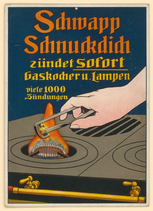 Schwapp Schnuckdich zündet sofort Gaskocher und Lampen