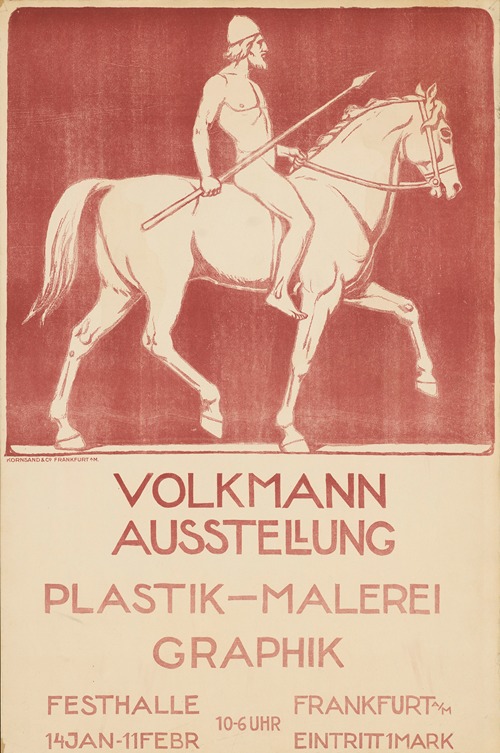 Volkmann Auusstellung. Plastik Malerei Graphik