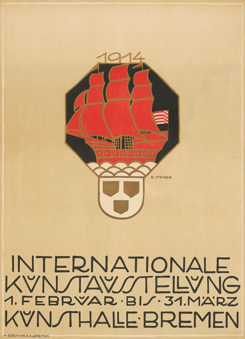 Internationale Kunstausstellung 1914. Kunsthalle Bremen