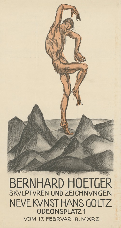 Bernhard Hoetger Skulpturen und Zeichnungen. Neue Kunst Hans Goltz