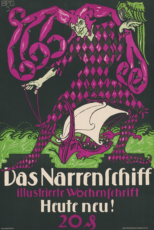 Das Narrenschiff illustrierte Wochenschrift