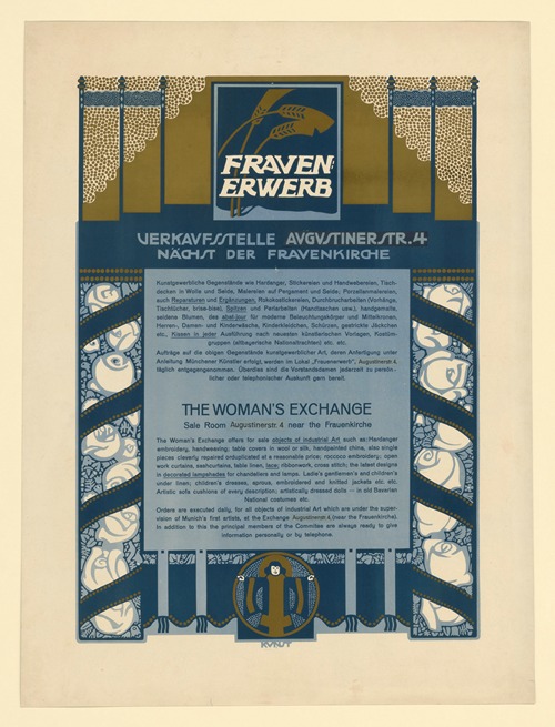 Frauenerwerb. Women’s Exchange