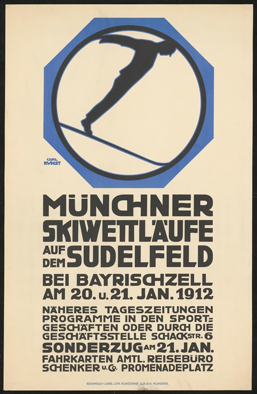 Münchner Skiwettläufe auf dem Südfeld