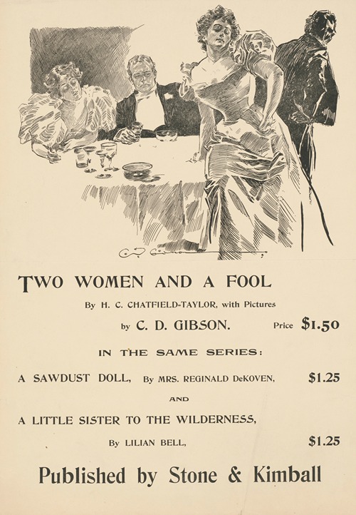 Two Women and a Fool by H.C. Chatfield-Taylor. Published by Stone & Kimball