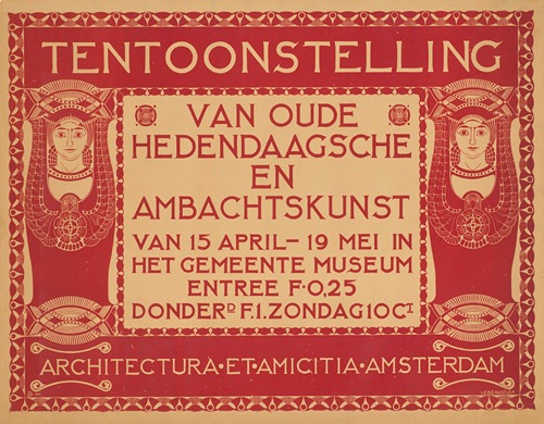 Tentoonstelling van oude hedendaagsche en ambachtskunst. Gemeentemuseum