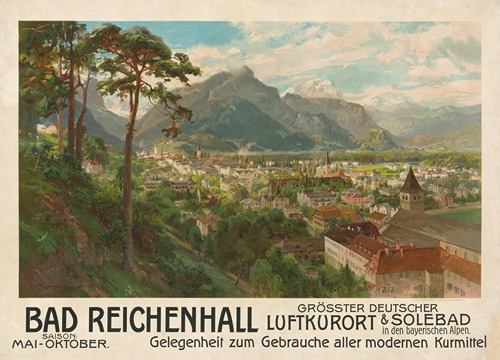 Bad Reichenhall. Größter Deutscher Luftkurort & Solebad in den bayerischen Alpen