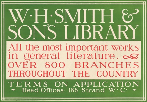 W. H. Smith & Sons Library. All The Most Important Works in General Literature