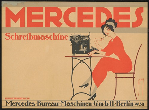 Mercedes Schreibmaschine