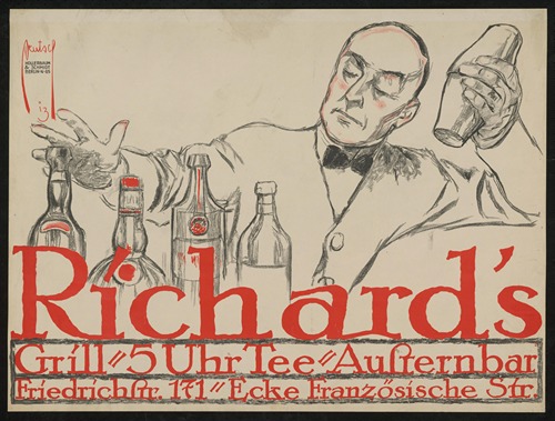 Richard’s Grill. Barkeeper