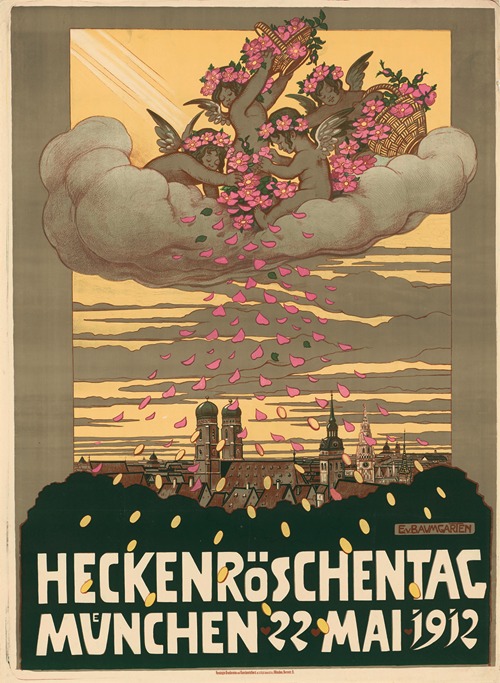 Heckenröschentag. München 22. Mai 1912