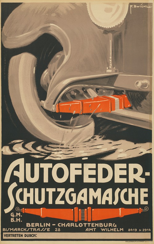 Autofeder Schutzgamasche