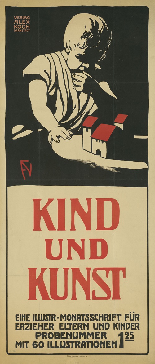 Kind und Kunst, Illustrierte Monatsschrift für Erzieher, Eltern und Kinder