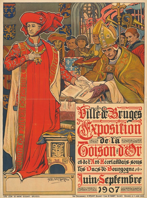 Ville de Bruges. Exposition de la Toison d’Or 1907