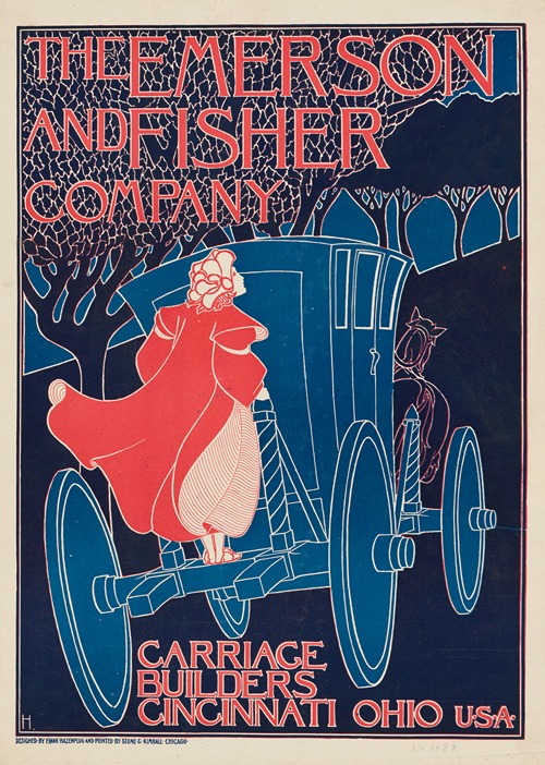 The Emerson and Fisher Company. Carriage Builders Cincinnati Ohio