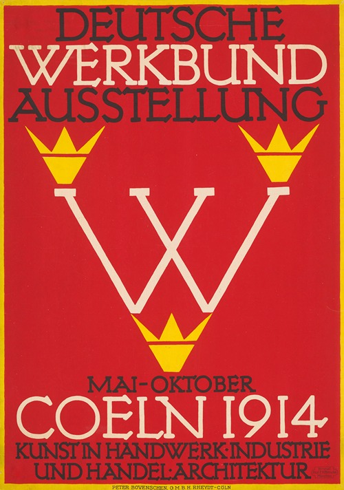 Deutsche Werkbund Ausstellung Coeln 1914 2