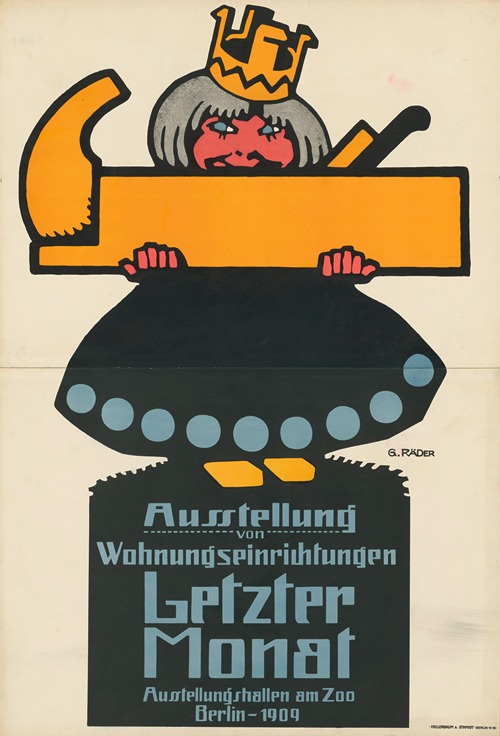 Letzter Monat. Ausstellung von Wohnungseinrichtungen, Berlin 1909