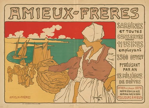 Amieux-Freres. Sardines et toutes conserves