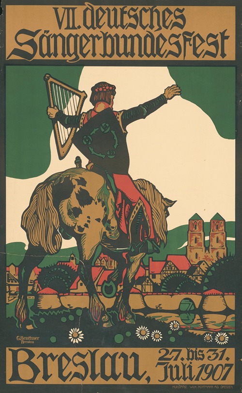 7. deutsches Sänger-Bundesfest Breslau 1907