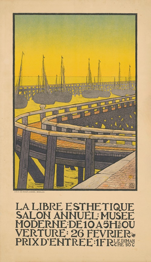 La libre Esthetique. Salon annuel, musée moderne