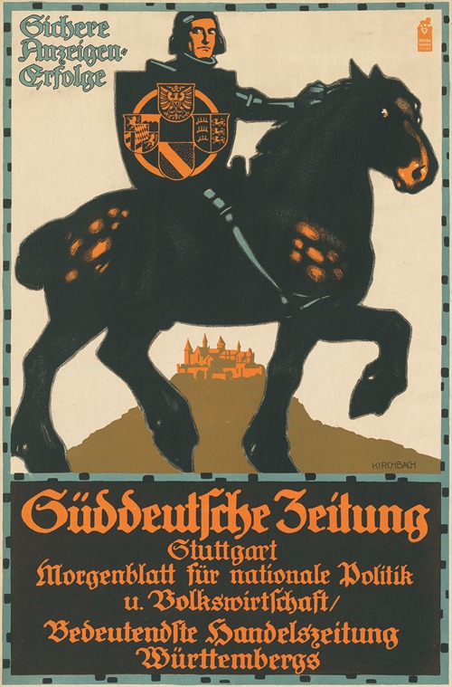 Süddeutsche Zeitung Stuttgart. Morgenblatt für nationale Politik und Volkswirtschaft