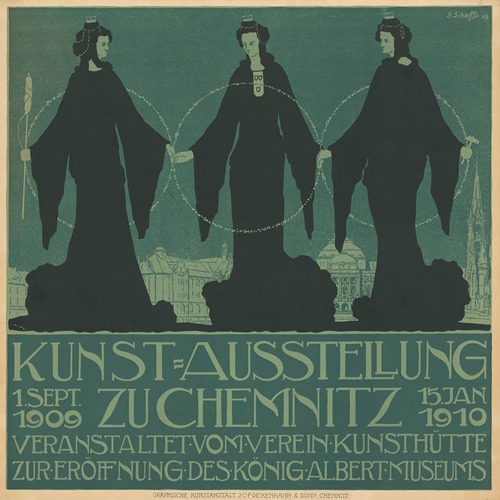 Kunst-Ausstellung zu Chemnitz. Verein Kunsthütte. Eröffnung des König Albert Museums