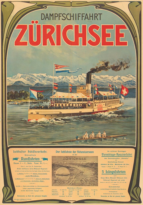 Dampfschiffahrt Zürichsee