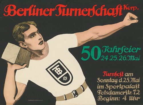 Berliner Turnerschaft – 50 Jahrfeier