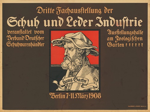 Dritte Fachausstellung der Schuh und Lederindustrie