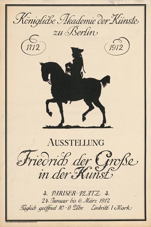 Friedrich der Große in der Kunst
