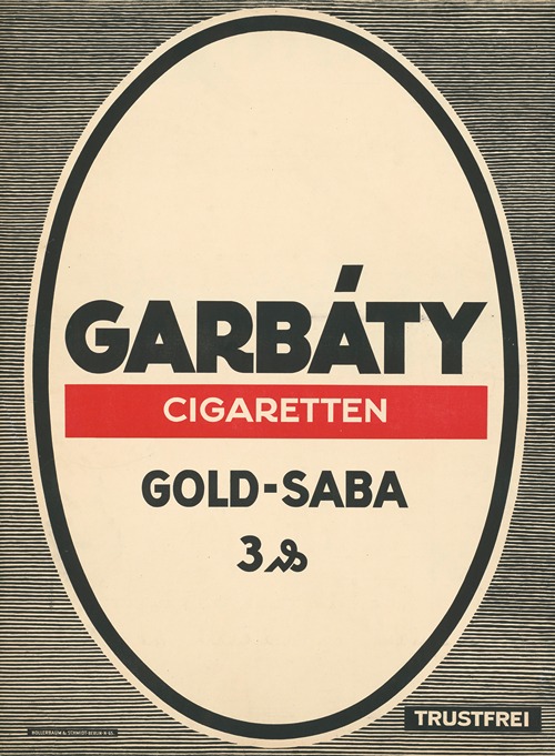 Garbáty Zigaretten Gold-Saba