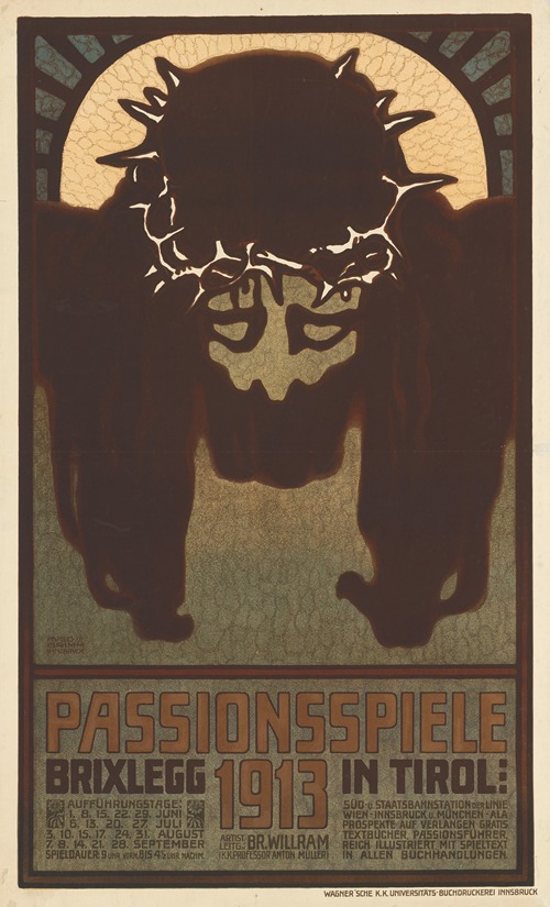 Passionsspiele Brixlegg 1913 in Tirol