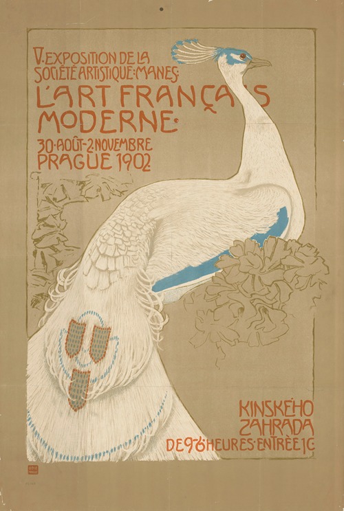 V. Exposition de la Société Artistique Manes. L’Art Francais Moderne