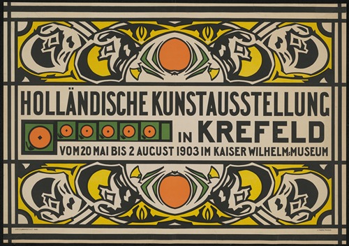 Holländische Kunstausstellung in Krefeld