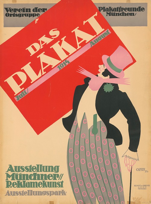 Das Plakat. Ausstellung Münchner Reklamekunst